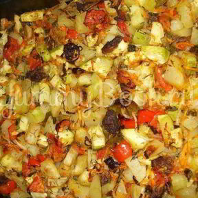 Запеканка из кабачков