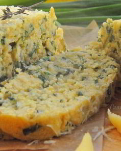 Запеканка из нута со шпинатом