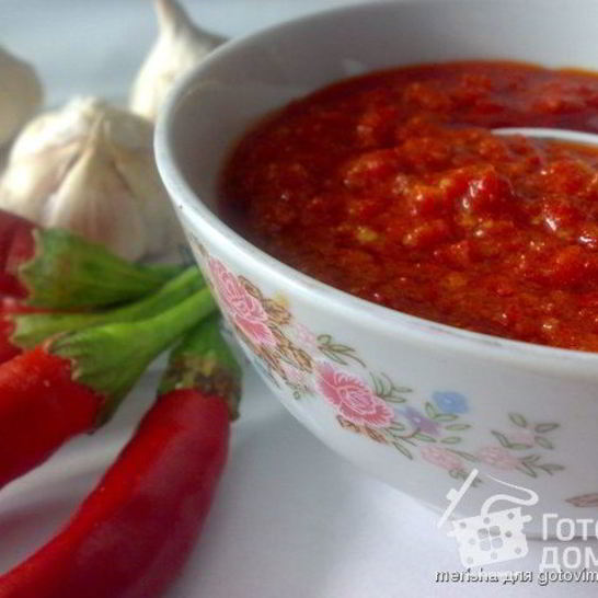 Рецепт аджики гурийской