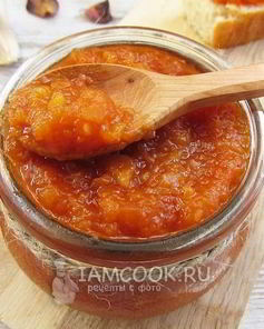 Аджика из кабачков