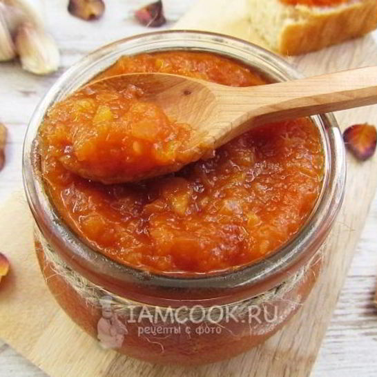 Рецепт аджики из кабачков