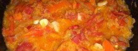 аджика из помидоров и лука на зиму. Шаг 6