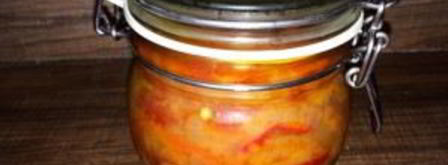 аджика из помидоров и лука на зиму. Шаг 7