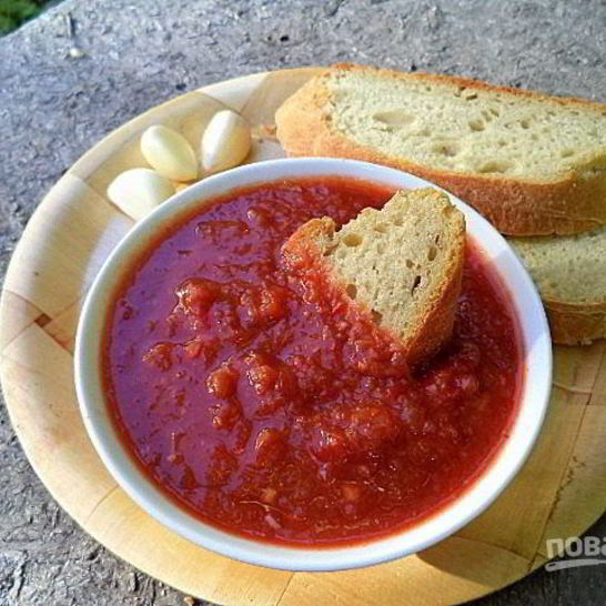 Рецепт аджики из томатной пасты