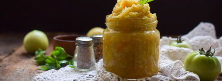 аджика из зеленых помидор. Шаг 8