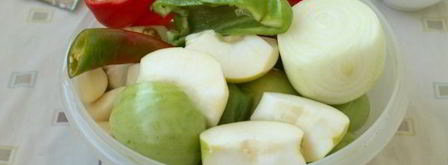 аджика из зеленых помидоров. Шаг 5