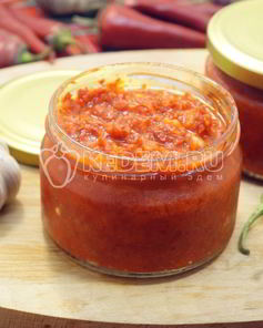 Аджика острая на зиму