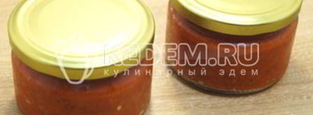 аджика острая на зиму. Шаг 6