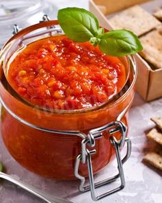 Аджика с кабачками и помидорами на зиму