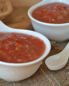 Аджика с хреном и помидорами на зиму