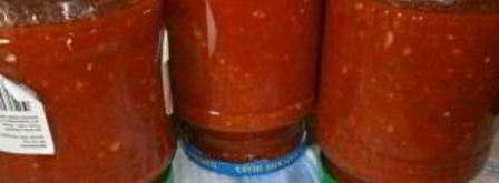 аджика с хреном и помидорами. Шаг 5