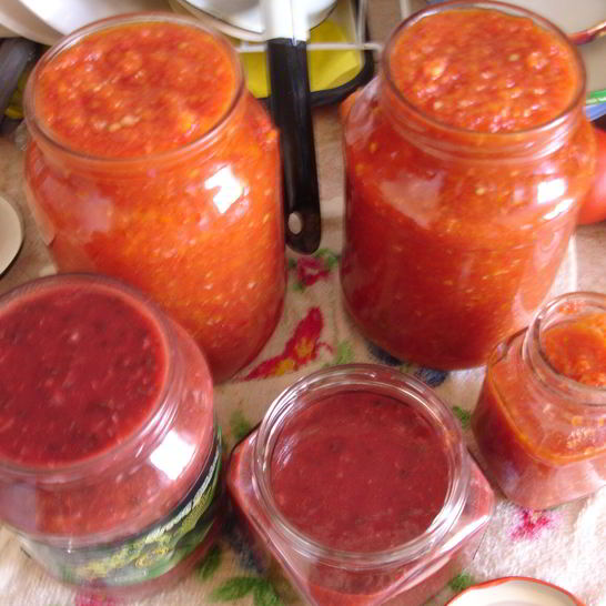 Рецепт домашней аджики