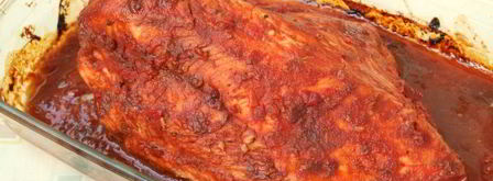 филе индейки запеченное в томатно-соевом соусе с аджикой. Шаг 5