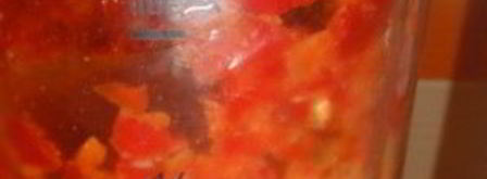 грузинская аджика с орехами на зиму. Шаг 3