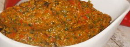 грузинская аджика с орехами на зиму. Шаг 6