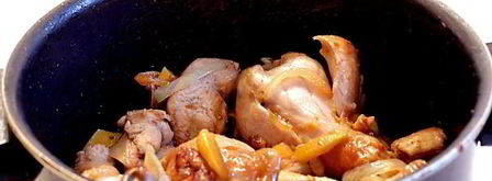 курица в маринаде из аджики. Шаг 9