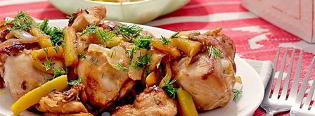 курица в маринаде из аджики. Шаг 10