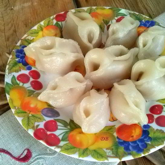 Рецепт мантов с тыквой по-таджикски