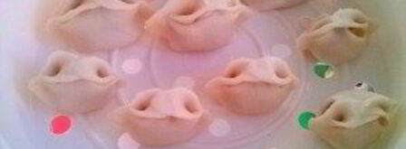 манты с тыквой по-таджикски. Шаг 8