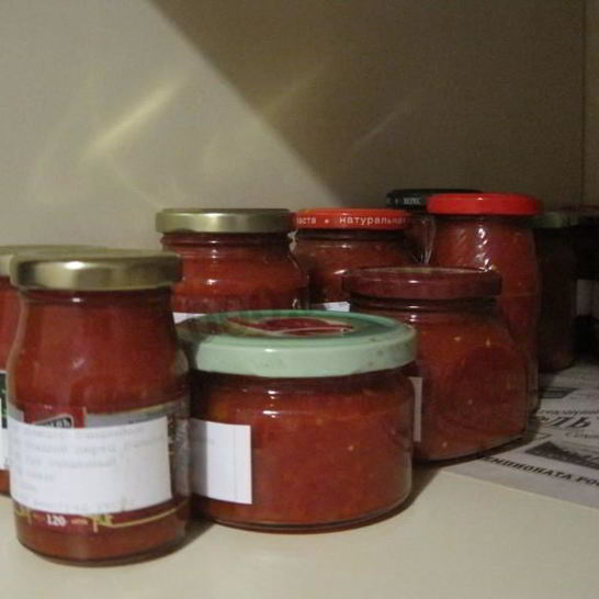 Рецепт математического соуса лечо-аджика