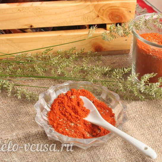 Рецепт сухой аджики