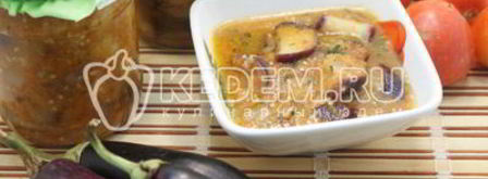 баклажаны порезанные ломтиками. Шаг 9