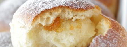 бухтели с абрикосовым джемом. Шаг 15