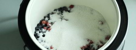 чернично-малиновый джем. Шаг 3