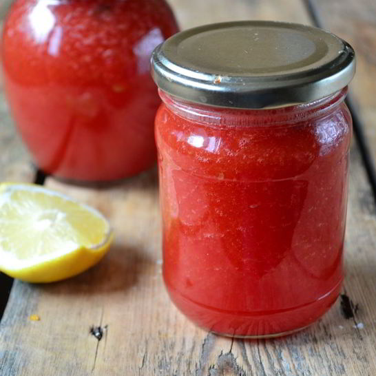 Рецепт джема из арбузной мякоти