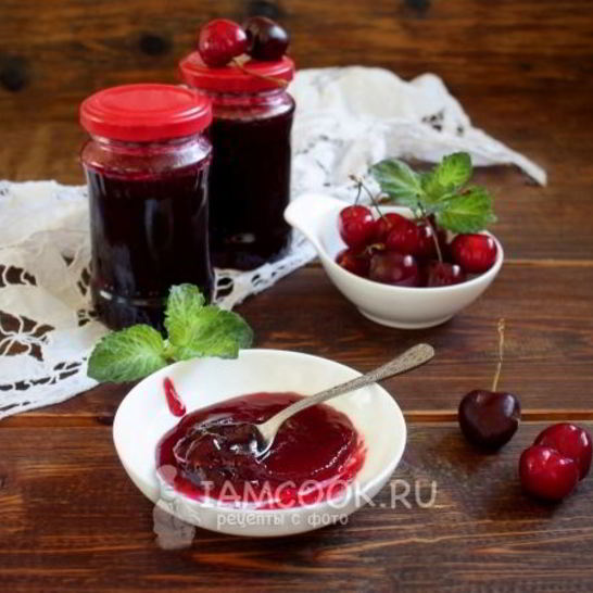 Рецепт джема из черешни без косточек