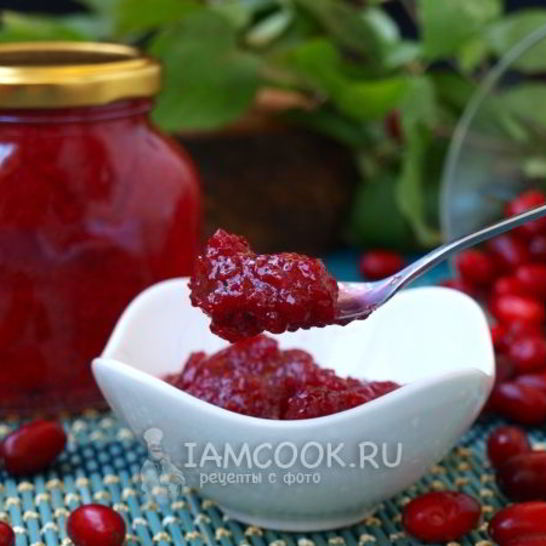 Рецепт джема из кизила
