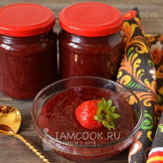 Рецепт джема из клубники 5-минутка