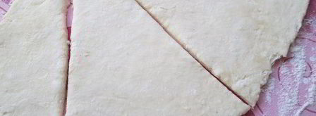 елочка с джемом из творожно-слоеного теста. Шаг 4