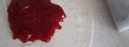 камамбер с клубничным джемом. Шаг 3