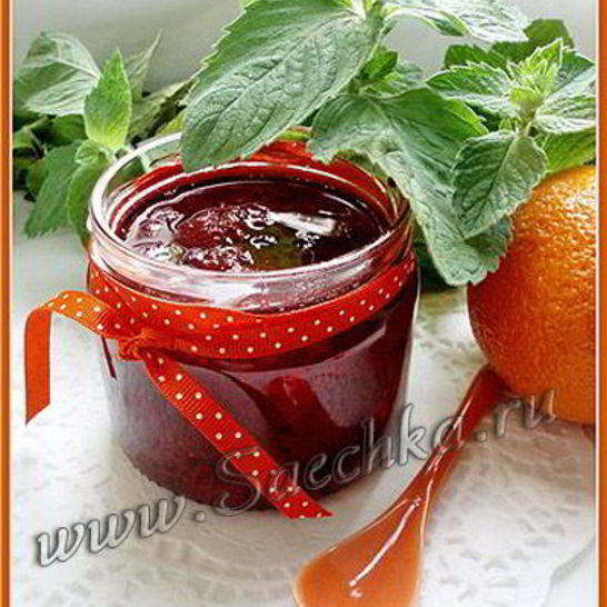Рецепт клубничного джема с апельсинами