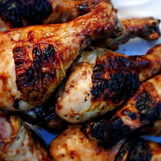 Рецепт куриных голеней в глазури из джема