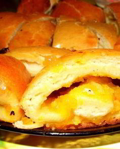 Нежный рулет с джемом