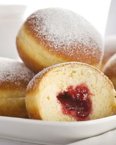 Пончики с джемом