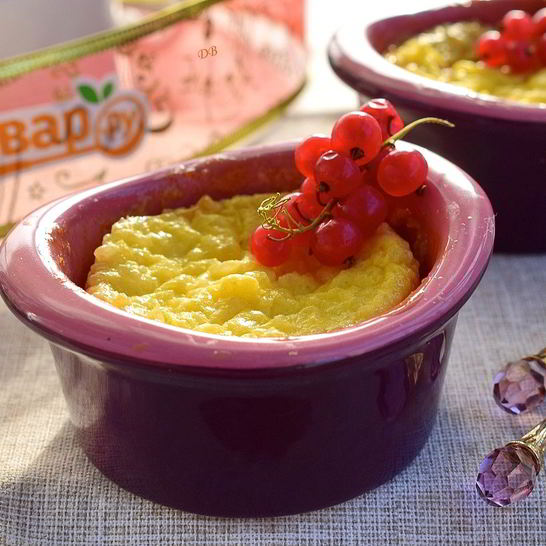 Рецепт рисового пудинга с джемом