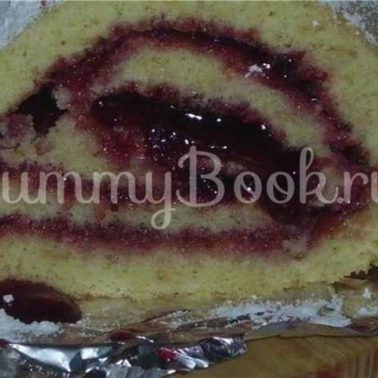 Рецепт рулета с джемом