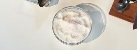 сельдь конфи с пармантье и свекольным джемом. Шаг 8