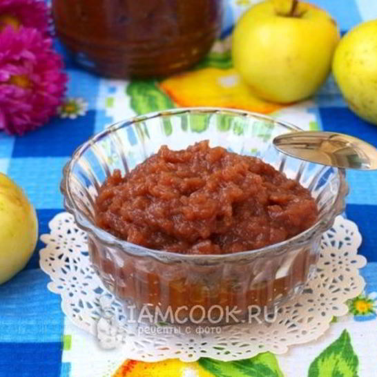 Рецепт шоколадна-яблочного джем