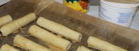 трубочки с ананасовым джемом. Шаг 11