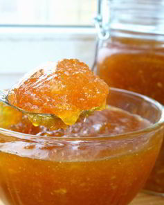 Янтарный джем из апельсинов и лимонов