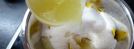 янтарный джем из апельсинов и лимонов. Шаг 4