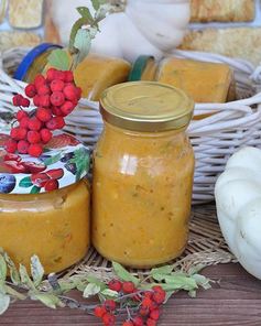 Икра из патиссонов с корнем петрушки и сельдерея на зиму