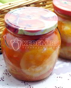 Кабачки кружочками на зиму