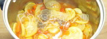 кабачки кружочками на зиму. Шаг 6