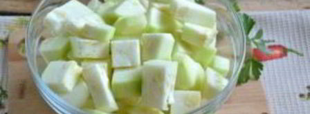 кабачки в чесночном соусе на зиму. Шаг 3