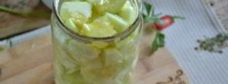 кабачки в чесночном соусе на зиму. Шаг 9